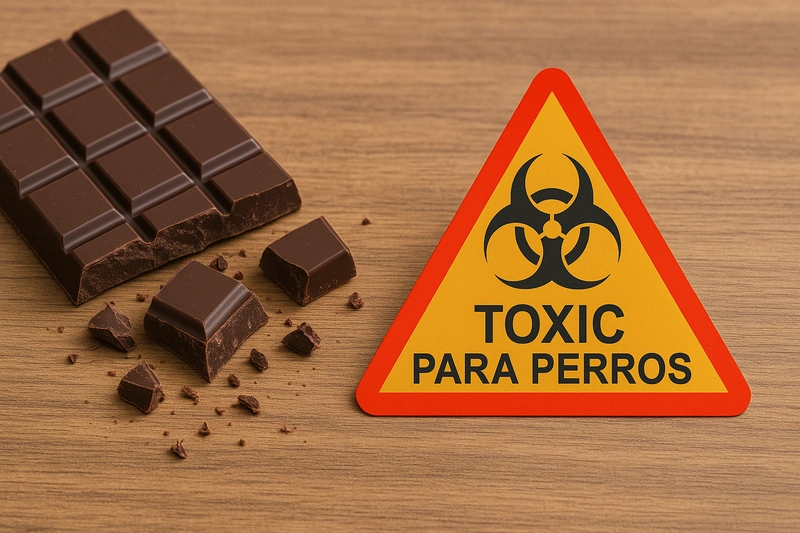 El chocolate es tóxico para perros. ¿Qué hacer si mi perro come chocolate?