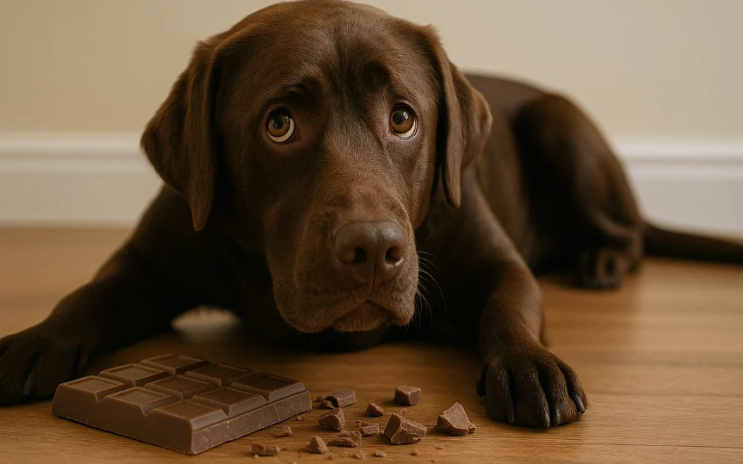 Blog 5 ¿Qué hacer si mi perro come chocolate?