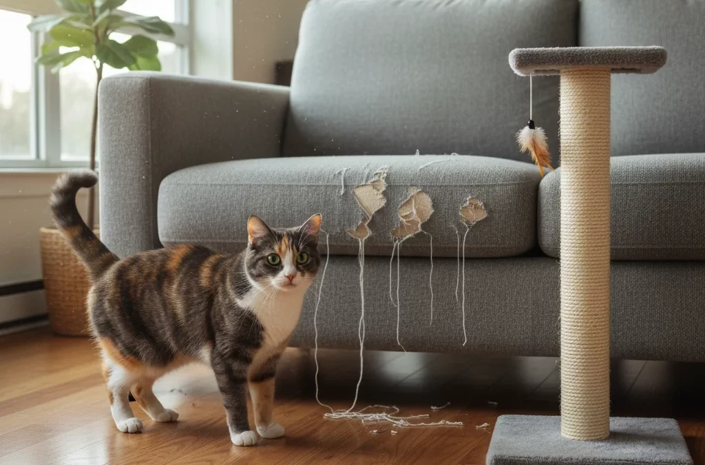 ¿Tu gato no usa rascador?