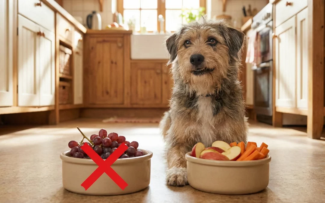 Qué pasa si mi perro come uvas