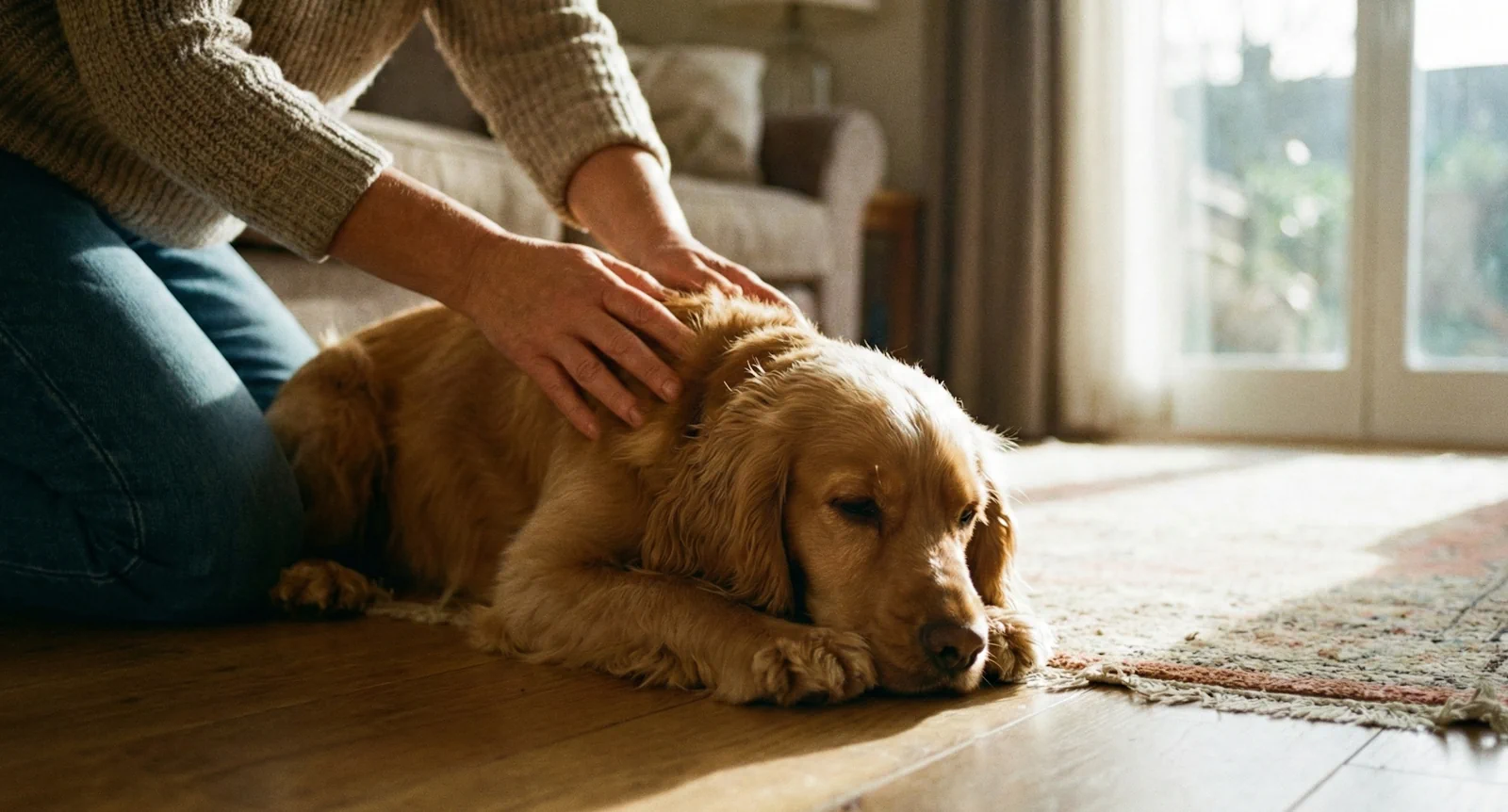 masajes para perros en casa