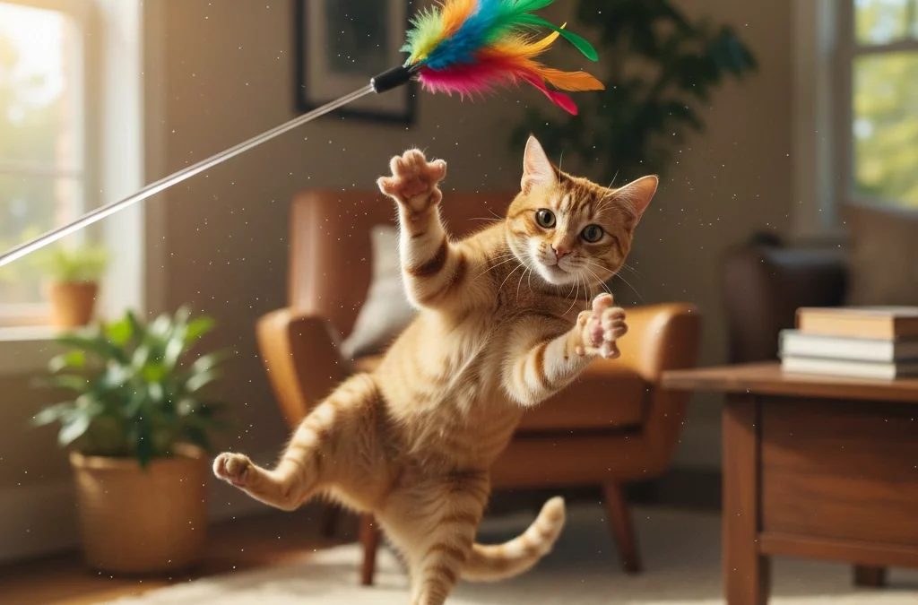 Enriquecimiento ambiental para gatos