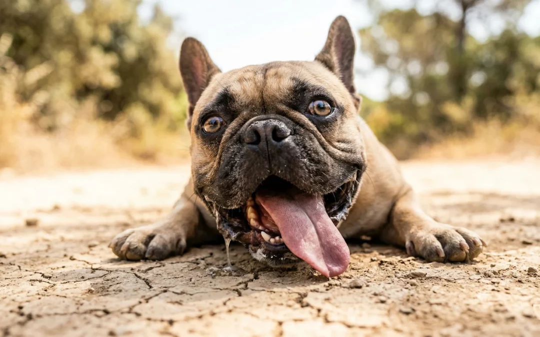 Golpe de calor en perros